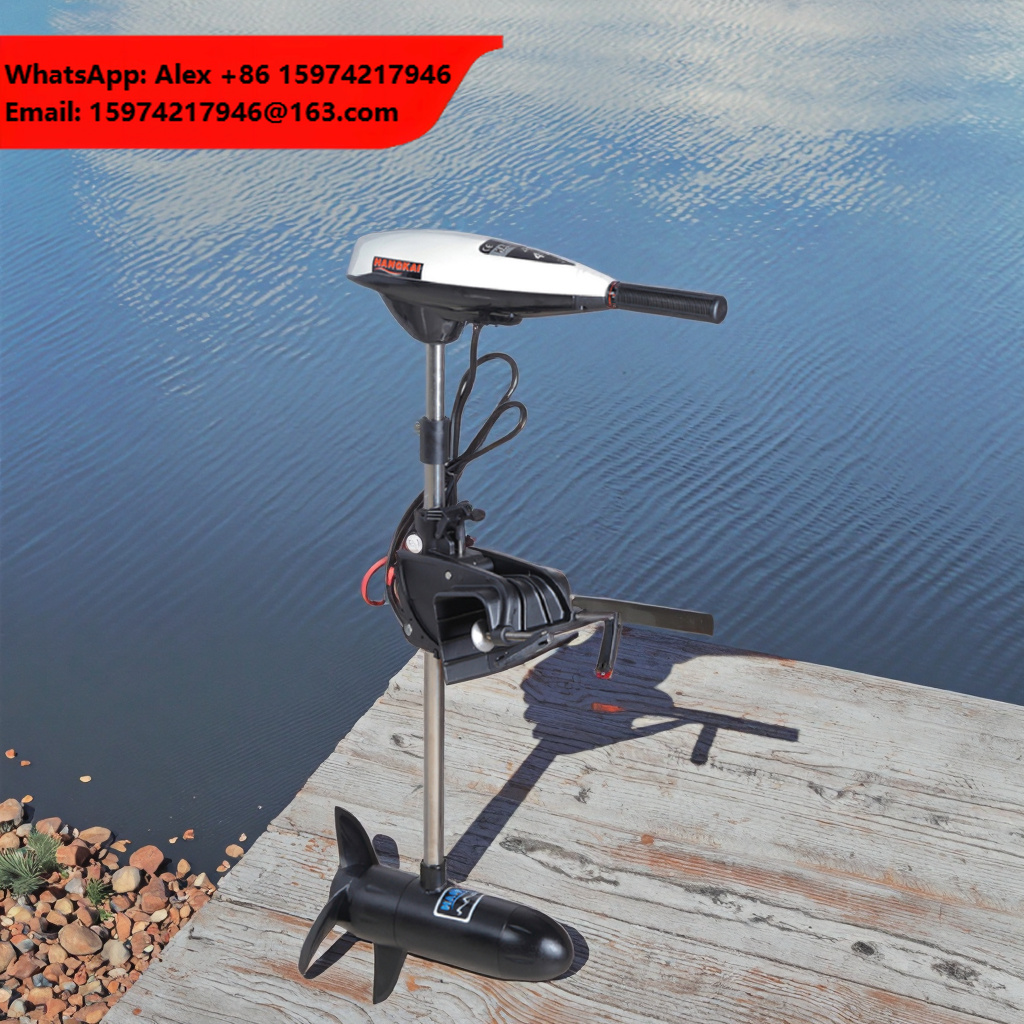 Fishing Kayak Trolling Motor - 高出力12V 65LB推力電動トローリングモーター（カヤック、釣りボート、小型ヨット、水上バイク用）