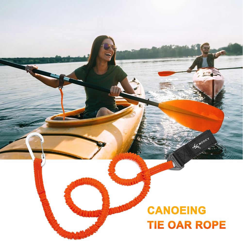 ナイロン弾性カヤックカヌーパドルリーシュ安全ボート釣り竿ポー - Fishing Kayak Paddle Leash のレビューと価格